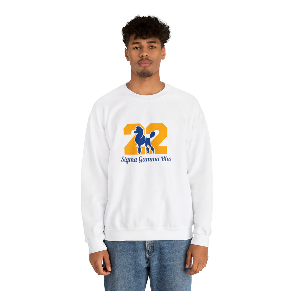 Sigma Gamma Rho Unisex Heavy Blend™ Crewneck Sweatshirt