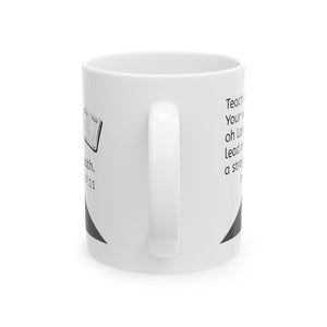 Psalm 27:11 Ceramic Mug, (11oz, 15oz)