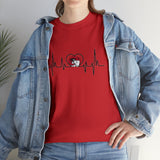 Winston Salem State University Heartbeat Unisex Heavy Cotton Tee