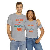 Miami Dolphins Football Unisex Heavy Cotton Tee
