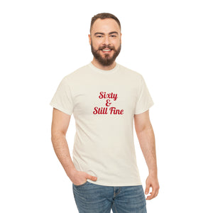Sixty Unisex Heavy Cotton Tee