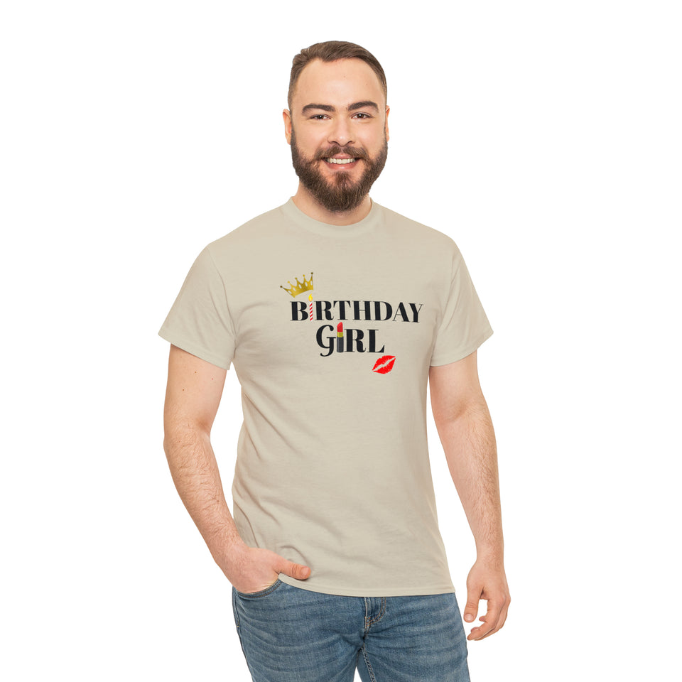 Birthday Girl Unisex Heavy Cotton Tee