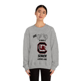 This Is What A South Carolina Gamecocks Senior Looks Like Unisex Heavy Blend™ Crewneck Sweatshirt