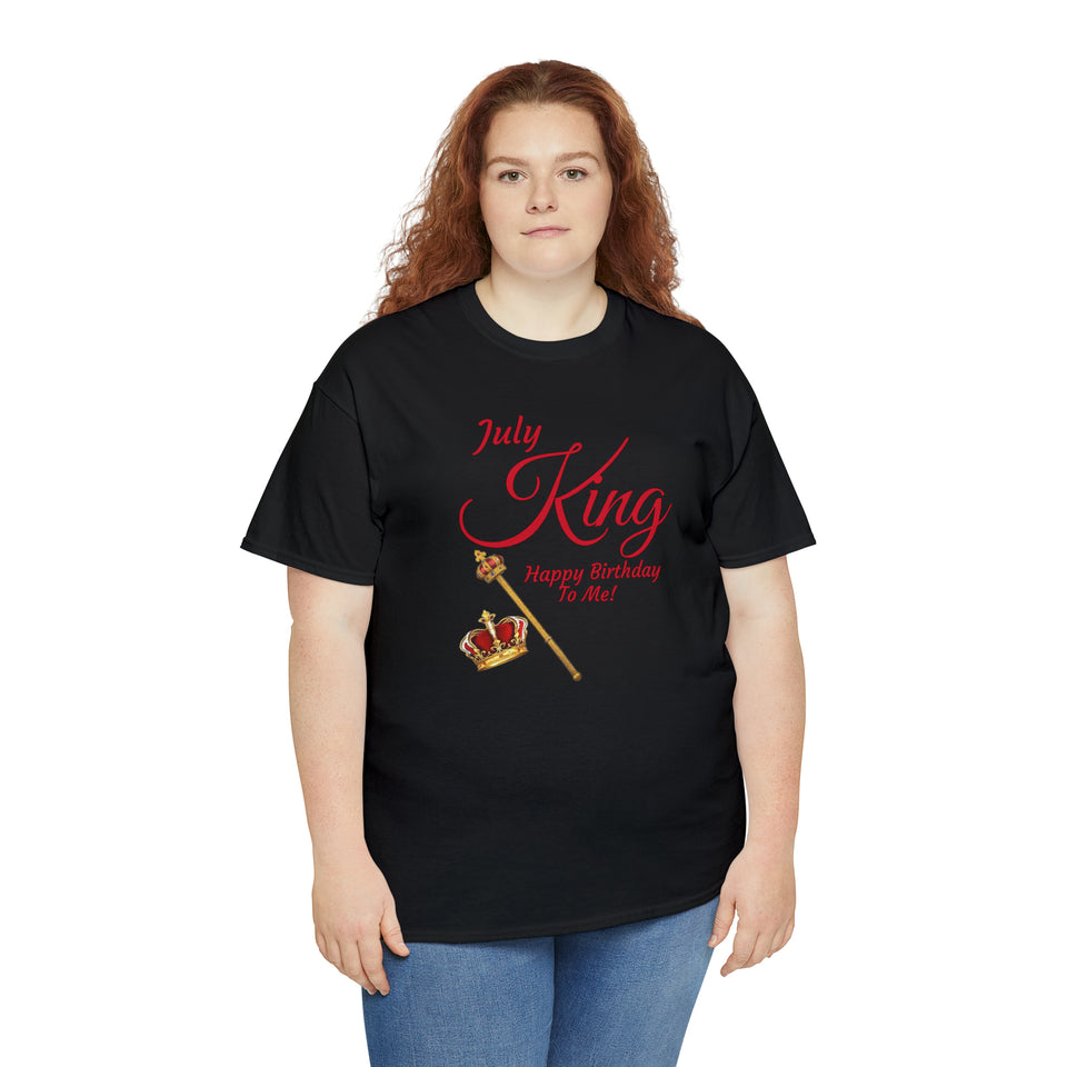 July King Unisex Heavy Cotton Tee