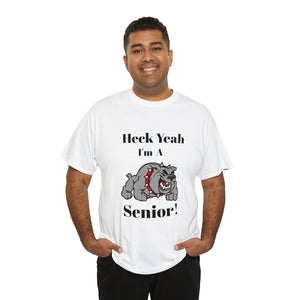 Heck Yeah I'm A Butler High School Senior Class Of 2024 Unisex Heavy Cotton Tee