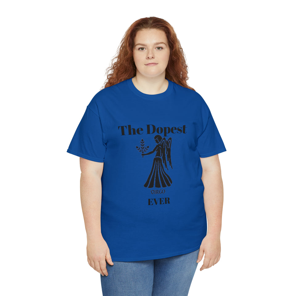 The Dopest Virgo Ever Unisex Heavy Cotton Tee