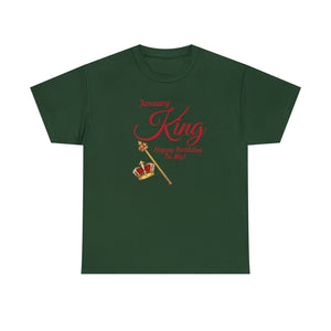 January King Unisex Heavy Cotton Tee