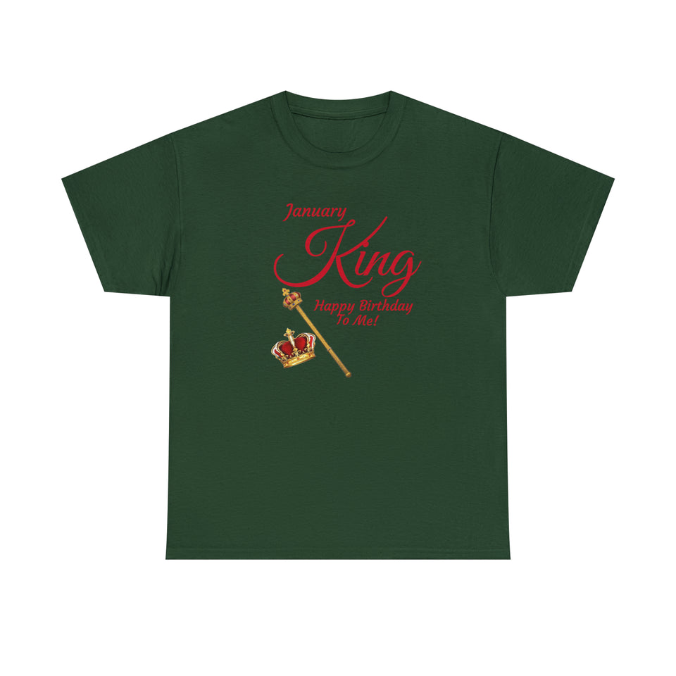 January King Unisex Heavy Cotton Tee