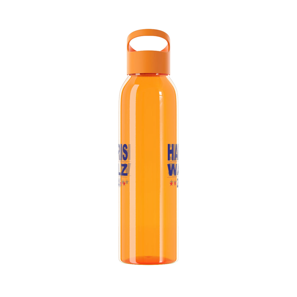 Harris Walz 2024 Sky Water Bottle