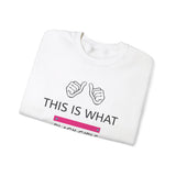 Black Girls Run Unisex Heavy Blend™ Crewneck Sweatshirt