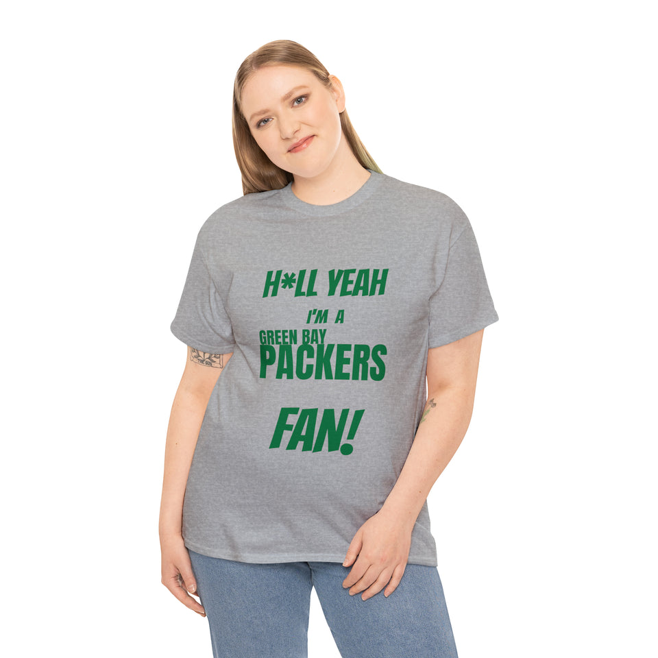 Green Bay Packers Football Unisex Heavy Cotton Tee