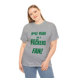 Green Bay Packers Football Unisex Heavy Cotton Tee
