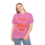 Cincinatti Bengals Football Unisex Heavy Cotton Tee