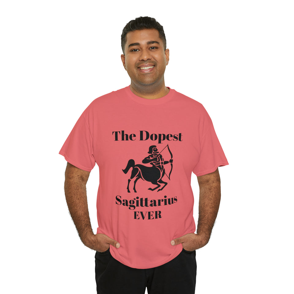 The Dopest Sagittarius Ever Unisex Heavy Cotton Tee