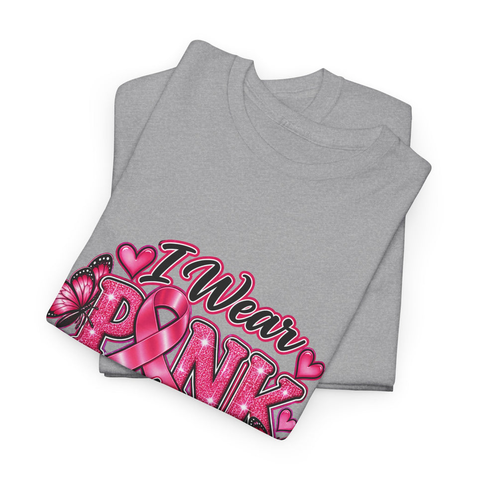 Breast Cancer Awareness Myself Unisex Heavy Cotton Tee