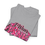 Breast Cancer Awareness Myself Unisex Heavy Cotton Tee