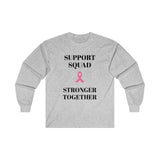 Breast Cancer Awareness Ultra Cotton Long Sleeve Tee