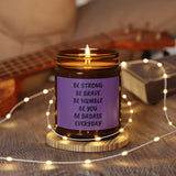 Everyday Scented Soy Candle (Multi-Size, Amber Jar)