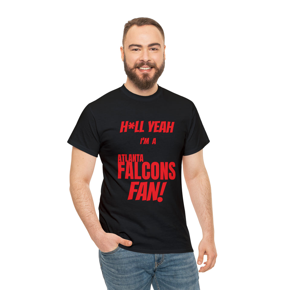 Atlanta Falcons Football Unisex Heavy Cotton Tee