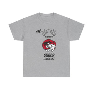 This Is What a WSSU Senior Looks Like Unisex Heavy Cotton Tee