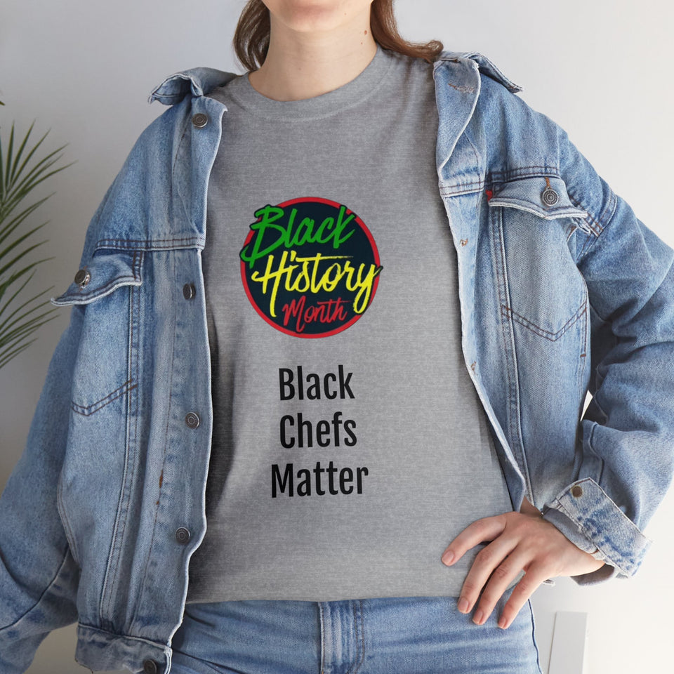 Black Chefs Matter Cotton Tee