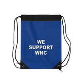 We Support WNC Drawstring Bag