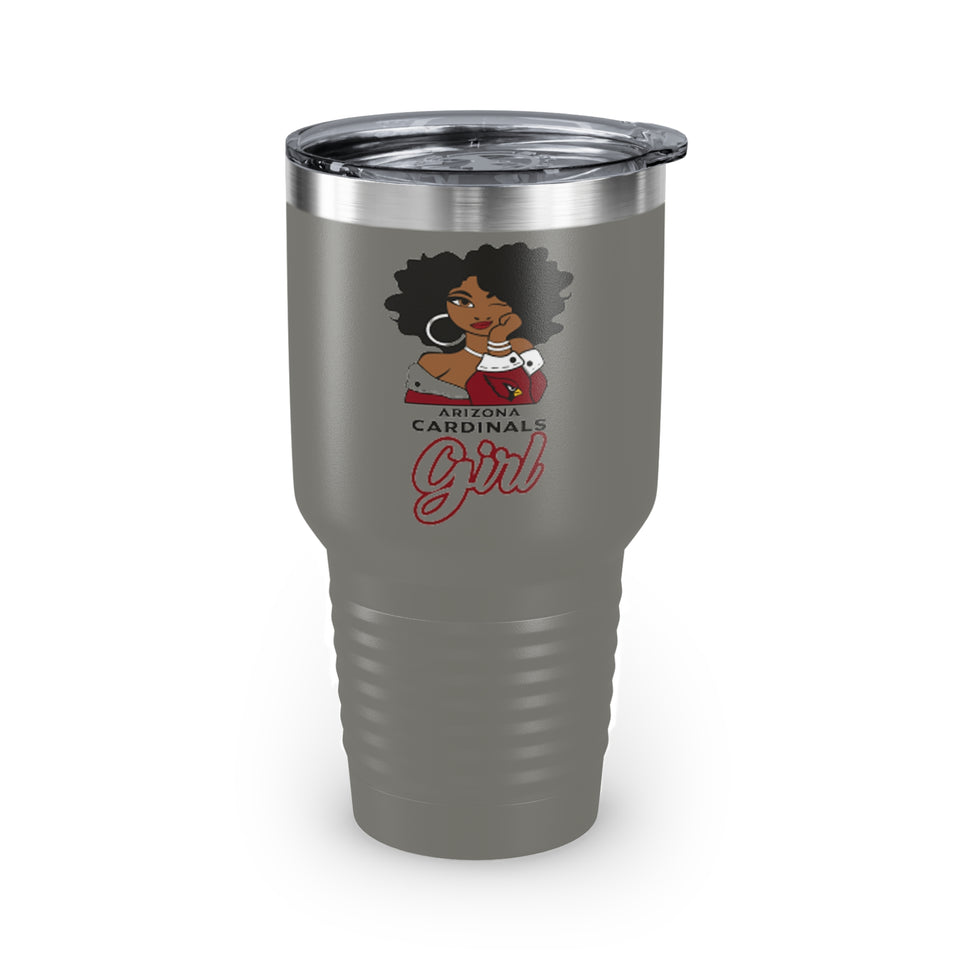 Arizona Cardinals Girl Ringneck Tumbler, 30oz