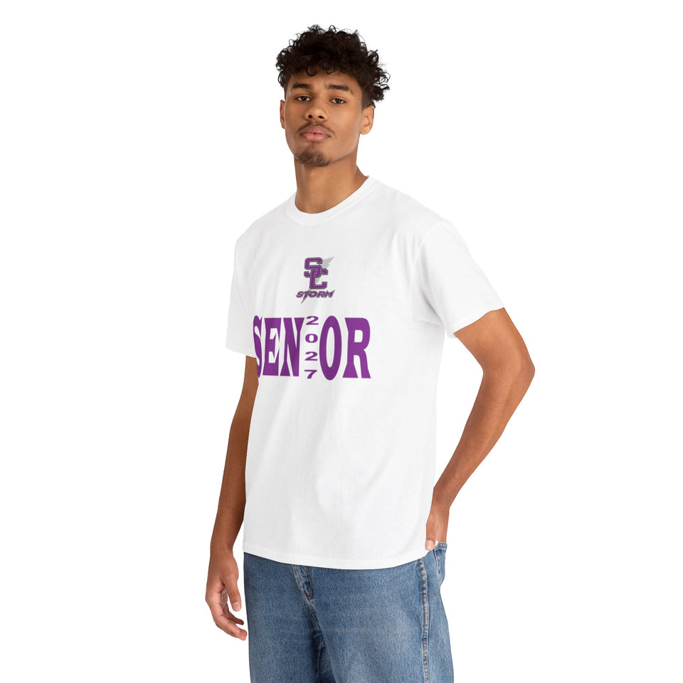 Stuart Cramer HS Senior 2027 Unisex Heavy Cotton Tee