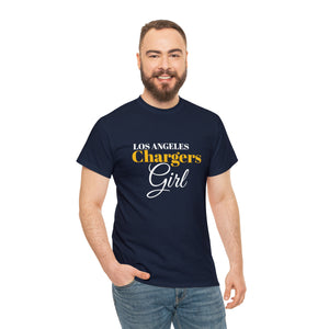 Los Angeles Chargers Girl Unisex Heavy Cotton Tee