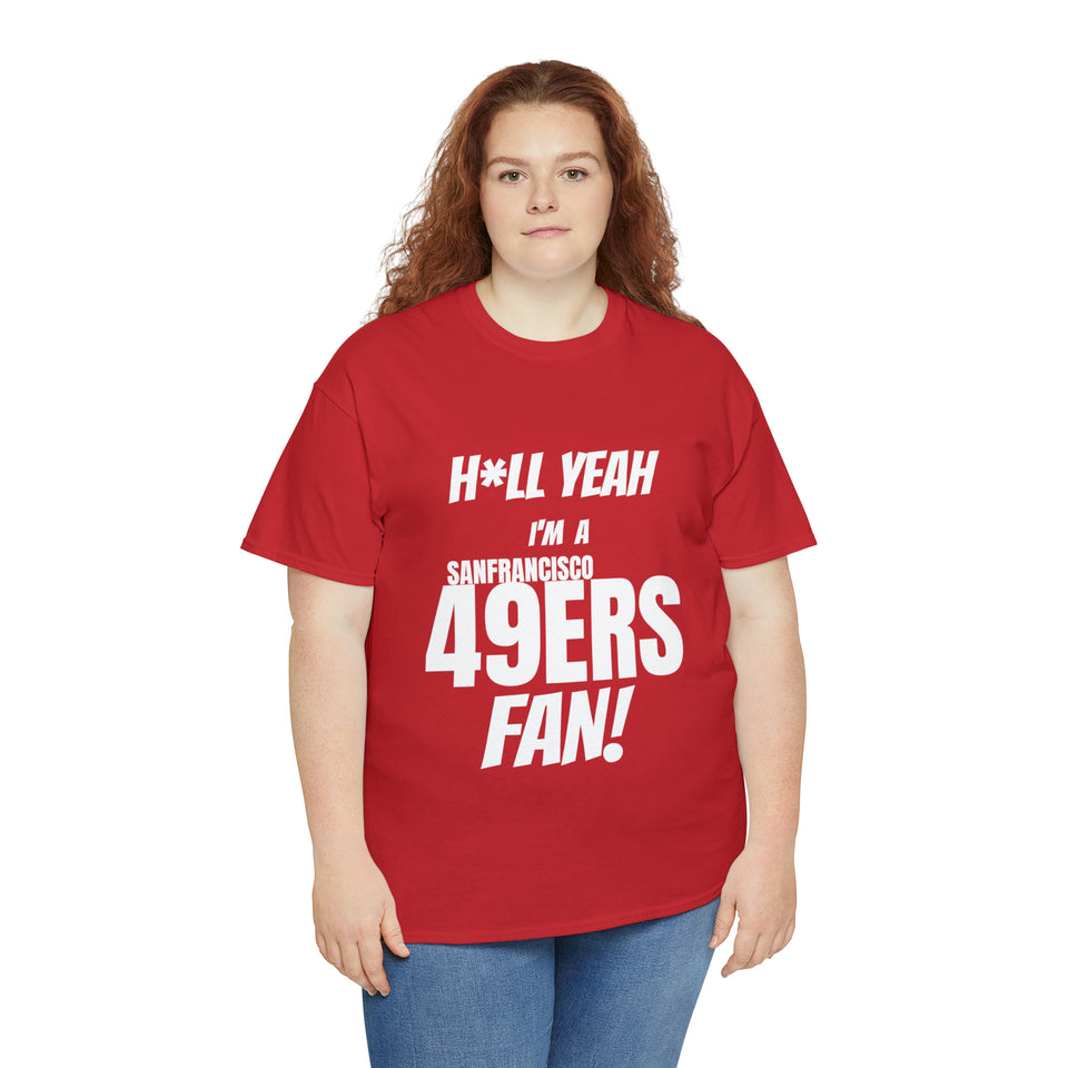 San Francisco Football Unisex Heavy Cotton Tee
