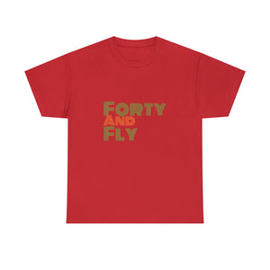 Forty Unisex Heavy Cotton Tee