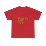 Forty Unisex Heavy Cotton Tee