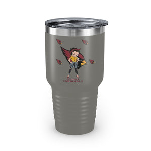 Arizona Cardinals Girl Ringneck Tumbler, 30oz