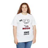 This Is What A NCCU Senior Looks Like Unisex Heavy Cotton Tee