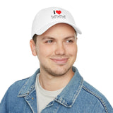 I Love Butterflies Low Profile Baseball Cap