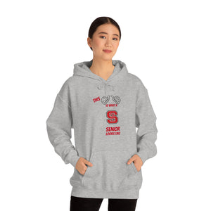 This Is What A NC State Senior Looks Like Unisex Heavy Blend™ Hooded Sweatshirt