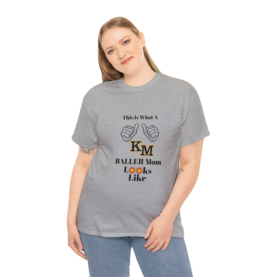 Kings Mountain Baller Mom Unisex Heavy Cotton Tee