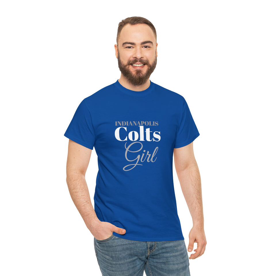 Indianapolis Colts Girl Unisex Heavy Cotton Tee