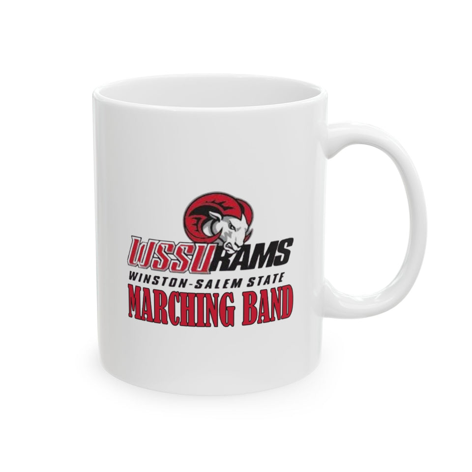 WSSU Marching Band Ceramic Mug, (11oz, 15oz)