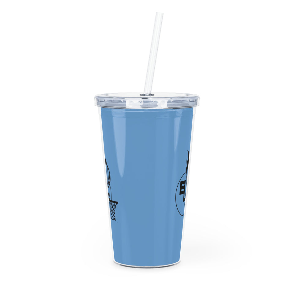 Bradley Floyd Plastic Tumbler with Straw