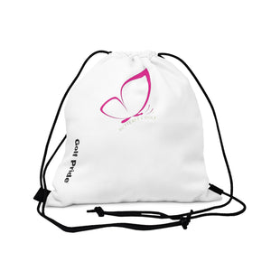 Butterfly Golf Outdoor Drawstring Bag