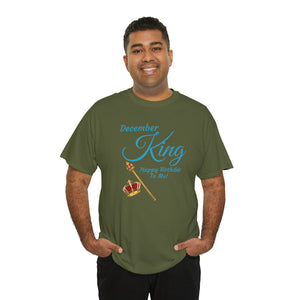 December King Unisex Heavy Cotton Tee