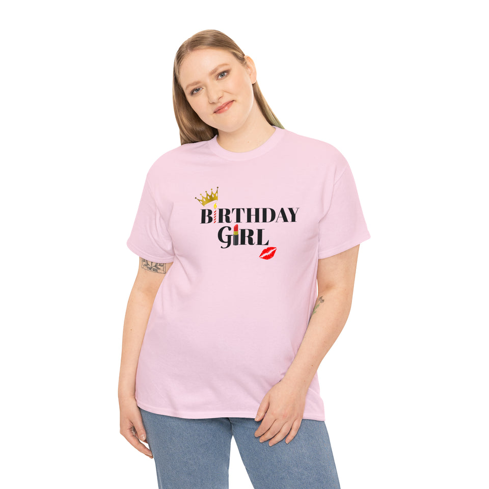 Birthday Girl Unisex Heavy Cotton Tee