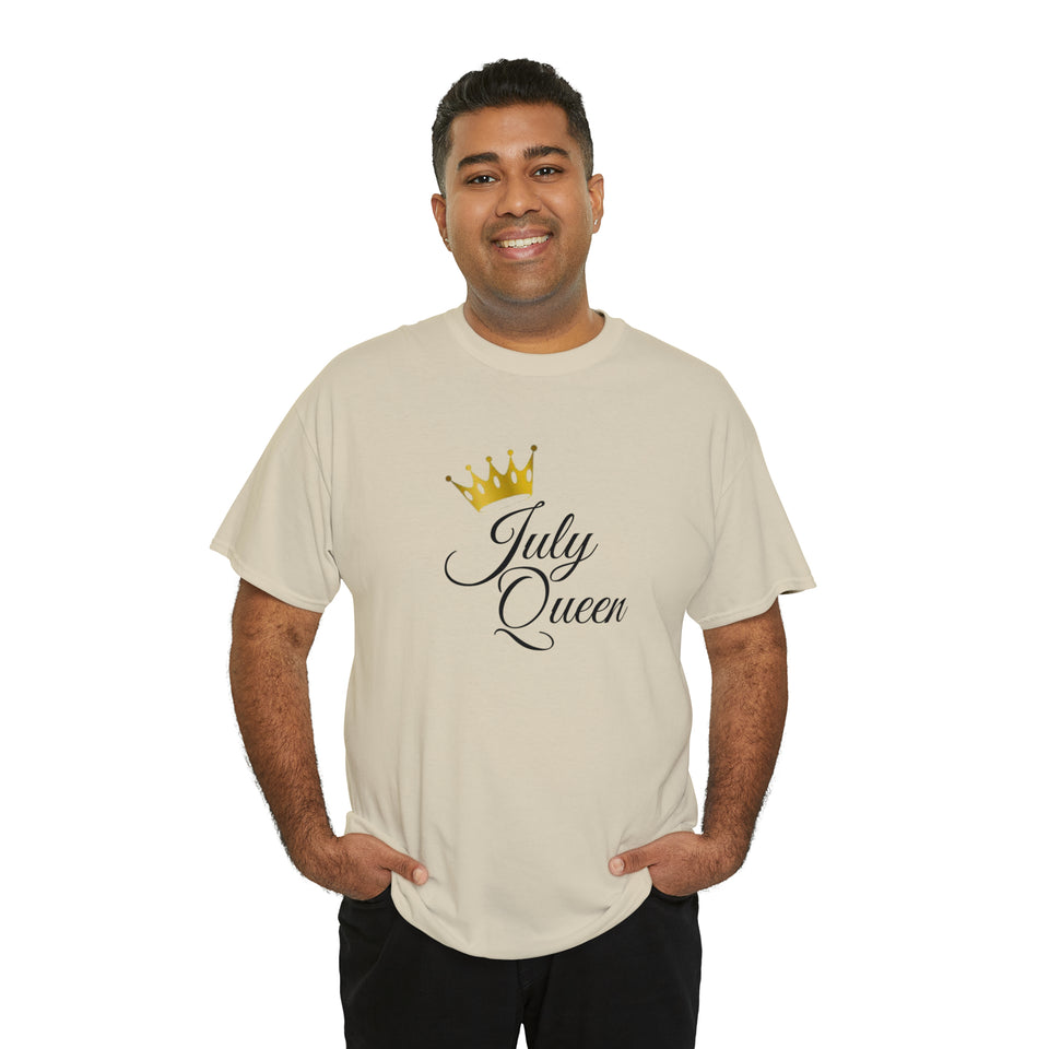 July Queen Unisex Heavy Cotton Tee