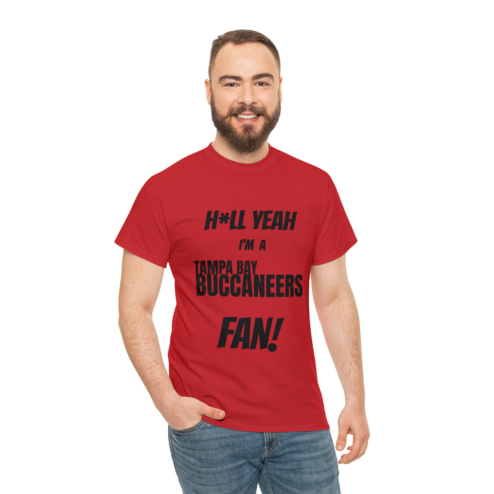 Tampa Bay Buccaneers Football Unisex Heavy Cotton Tee