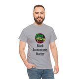 Black Accountants Matter Cotton Tee