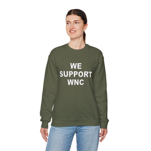 We Support WNC Unisex Heavy Blend™ Crewneck Sweatshirt