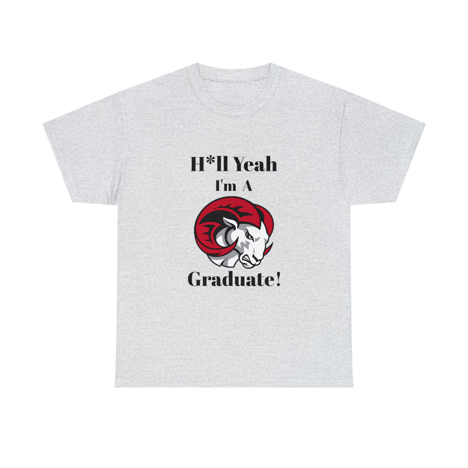 H*ll Yeah WSSU Graduate Class of 2024 Unisex Heavy Cotton Tee