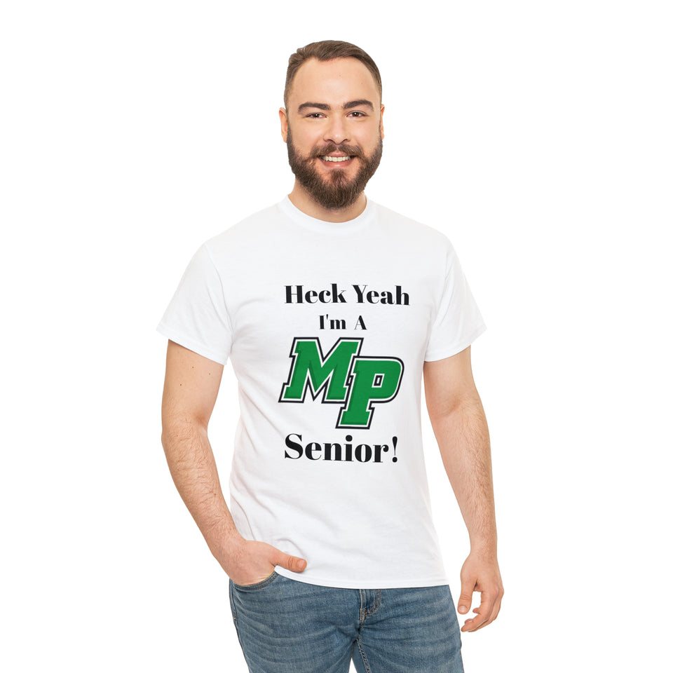 Heck Yeah I'm A Myers Park High School Senior Class Of 2024 Unisex Heavy Cotton Tee