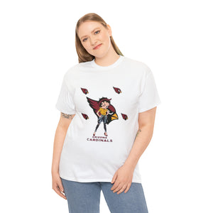 Arizona Cardinals Betty Unisex Heavy Cotton Tee